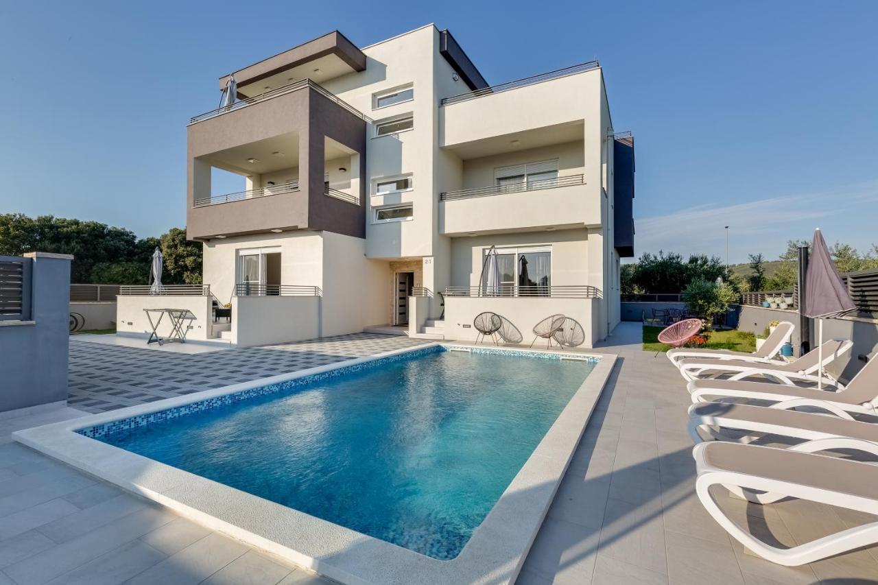 Apartments Evita Bibinje Exteriér fotografie